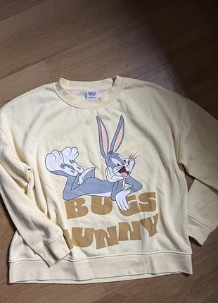 Світшот zara bugs disney🐇🐰
