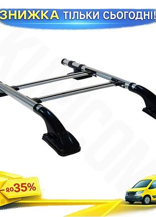 Рейлинги shark хром для volkswagen amarok 2010-2022 дуги на крышу алюминиевые поперечины для багажника ku-22