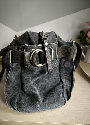 Женская джинсовая сумка 5