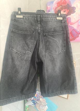 Шорты bershka чёрные 2