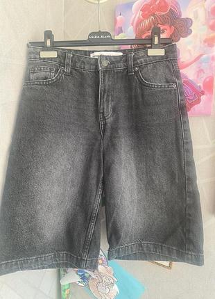 Шорты bershka чёрные