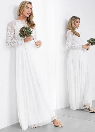 Весільна сукня asos, розмір 38