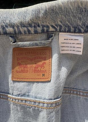 Джинсова куртка levi’s 6