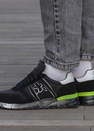 Кросівки premiata black green