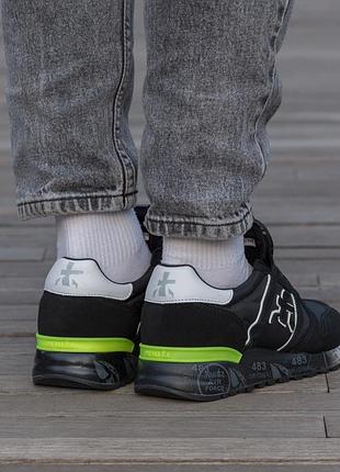 Кросівки premiata black green 5