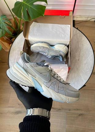 😍 женские кроссовки nike v2k run light iron ore grey fz3596-072