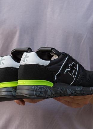 Кросівки premiata black green 7