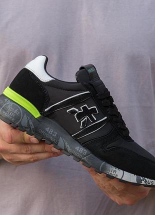 Кросівки premiata black green 10