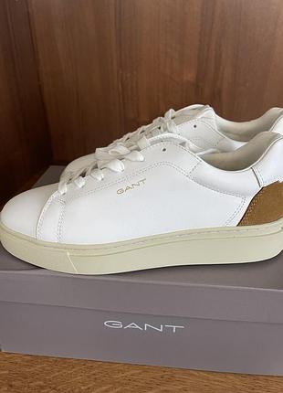 Кроссовки женские gant белые кожаные, 39 размер, новые