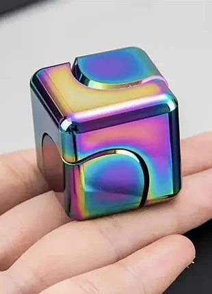 Антистресс cube spinner спиннер металлический