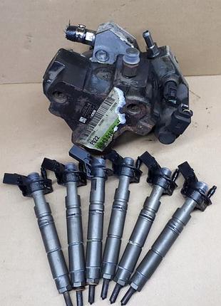 Форсунка топливная mercedes jeep a6420700587 0445115027 компл б/у оригинал