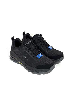 Оригінал чоловічі трекінгові кросівки skechers max protect grey 237672-bkcc оригинал кроссовки скечерс повсякденні чорні осінь демісезон