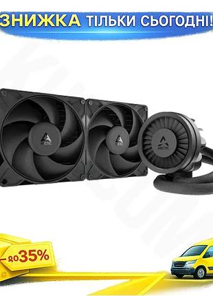 Ku система жидкостного охлаждения universal fit arctic liquid freezer 280 мм черная для процессора int uni2l_k
