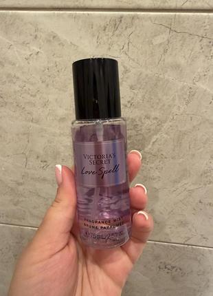 Спрей victoria's secret love spell
