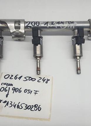 Форсунка топливная volkswagen oe 0261500248 б/у оригинал