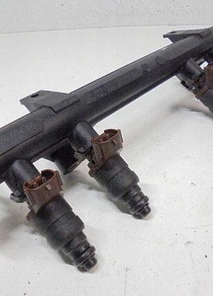 Форсунка топливная skoda fabia and бензинова 047906031c 1.4mpi set 4pcs strip 04713319s б/у оригинал