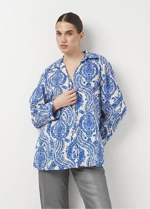 Бавовняна сорочка зара zara