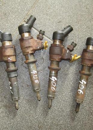 Форсунка топливная 9629471080 peugeot 406 2.0 hdi б/у оригинал