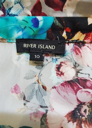 Блузка атласная river island 5