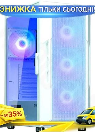 Ku корпус zalman i3 universal fit neo argb white midi tower для пк argb підсвічування для atx micro at uni2l_k