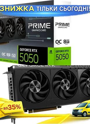 Ku видеокарта geforce rtx universal fit 5050 asus prime oc 8gb gddr6 для игр графический адаптер 128-б uni2l_k
