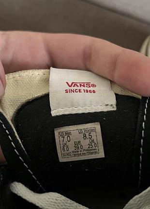 Кеди vans високі 5