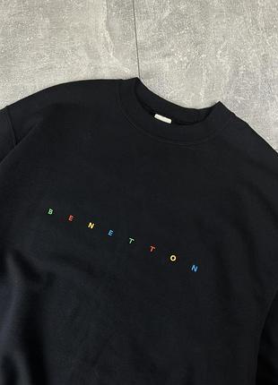 Benetton кофта свитшот винтаж 8