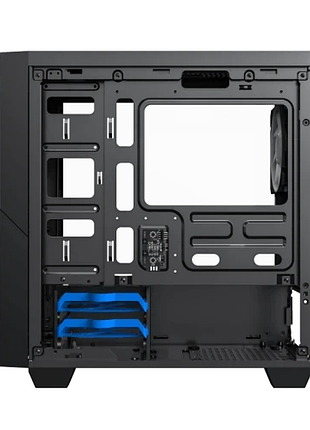 Ku корпус gamemax cyclops universal fit br black mini tower micro atx без бп для пк с led вентиляторам uni2l_k 9