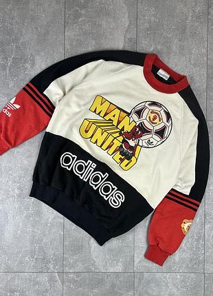 Adidas manchester united кофта свитшот