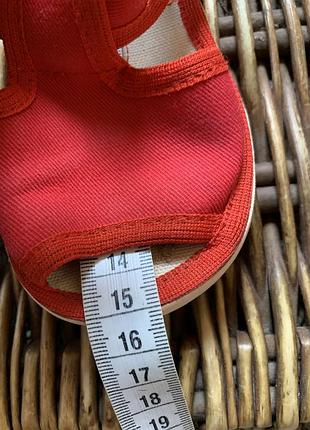 Капці дитячі 14 см стелька 6