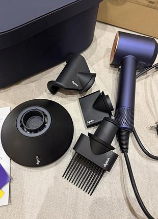 Фен dyson supersonic hd07 special gift edition prussian blue/rich copper 3