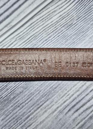 Ремінь dolce&gabbana  оригінал, лакований 3