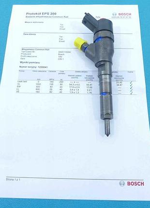 Форсунка дизельна peugeot 406 0445110044 2.0 hdi