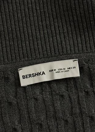 Сірий светр bershka 6