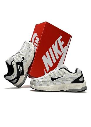 Nike p-6000 gtx beige white black 8