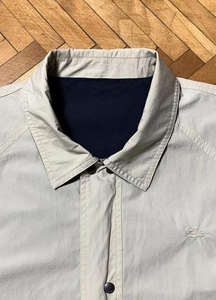 Вінтажний двосторонній бомбер, куртка, вітровка lacoste 2
