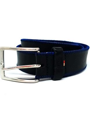 Ремень Tommy hilfiger из кожи, черный, размер 90 / 36