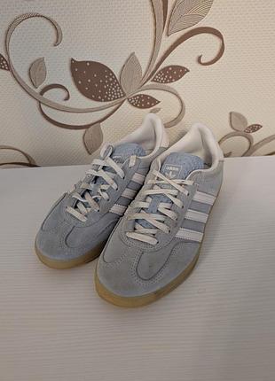 Кроссовки женские замшевые adidas gazelle indoor, 39