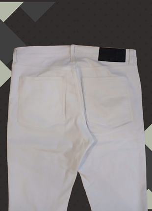 Качественные белые джинсы slim fit 5