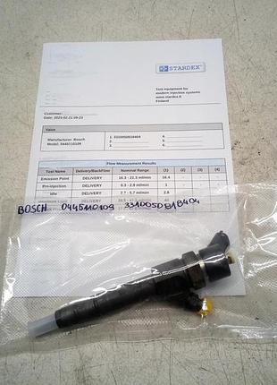Форсунка дизельна bosch 1.9 dci 0445110109