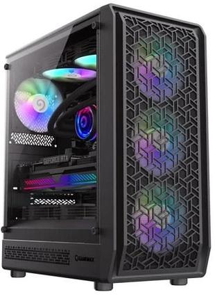 Ku корпус gamemax forge universal fit mb black midi tower для компьютера micro atx mini itx argb с бок uni2l_k 3