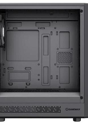 Ku корпус gamemax forge universal fit mb black midi tower для компьютера micro atx mini itx argb с бок uni2l_k 7