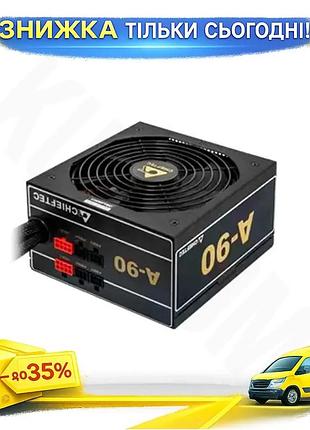 Ku блок живлення 550 universal fit вт chieftec a90 напівмодульний для пк з 80 plus стандартом активний uni2l_k
