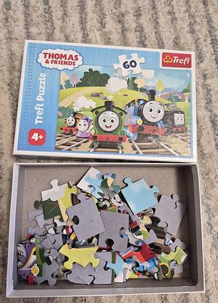 Пазли thomas&friends,  паравозик томас , trefl, 4+ 2
