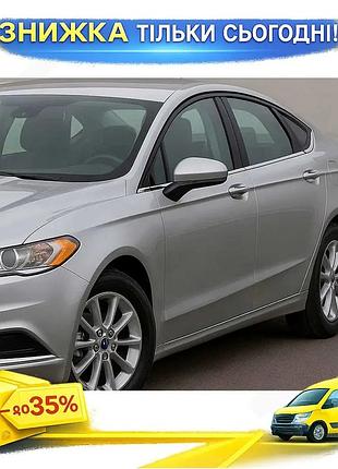 Нижня окантовка скла 8 шт. нержавіюча сталь для ford fusion 2012-2020 хром накладки для кузова захисту в ku-22