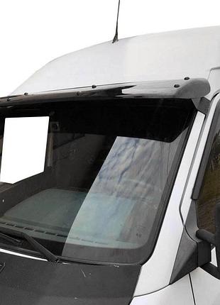 Козырек на лобовое стекло (черный глянец, 5мм) для mercedes sprinter w901/902/903/904/905 1995–2006 гг