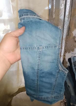 Жилет джинсовый детский 3