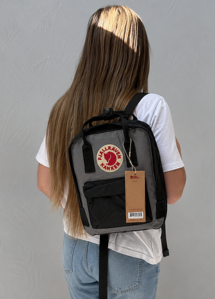 Рюкзак fjallraven kanken mini 7л фьялравен канкен мини графитовый