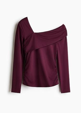 Лонг новий бургунді h&m
