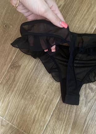 Чорні трусики ann summers 2